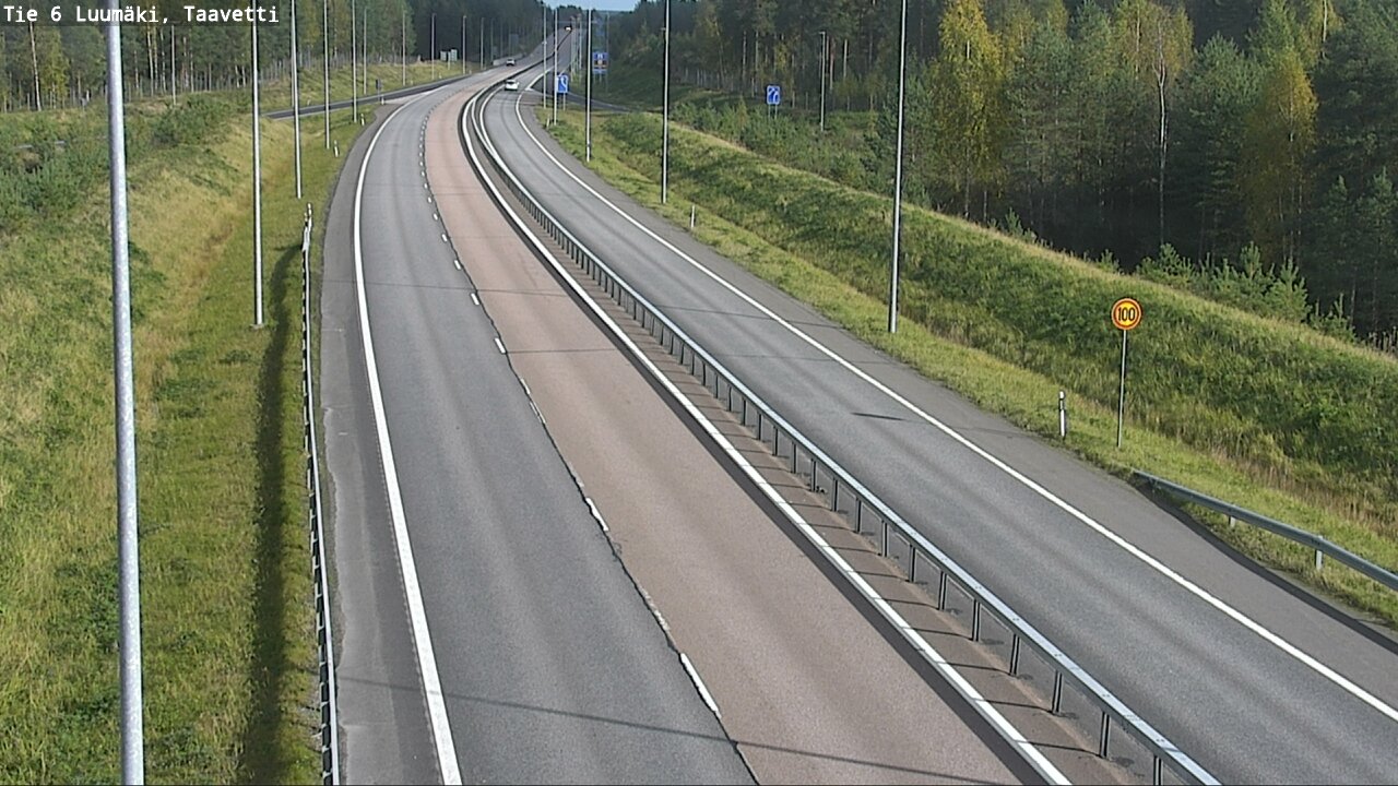 Weather Camera Image Road 6 Luumäki, Taavetti, Luumäki, Etelä-Karjala