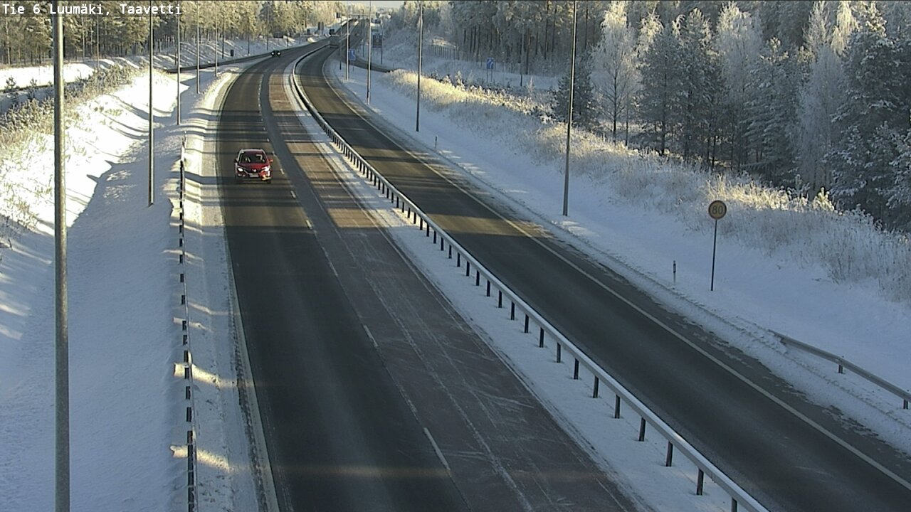 Weather Camera Image Road 6 Luumäki, Taavetti, Luumäki, Etelä-Karjala