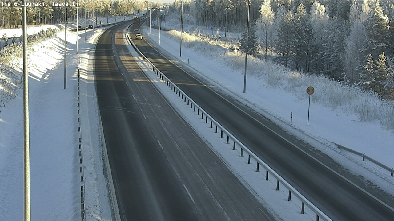 Weather Camera Image Road 6 Luumäki, Taavetti, Luumäki, Etelä-Karjala