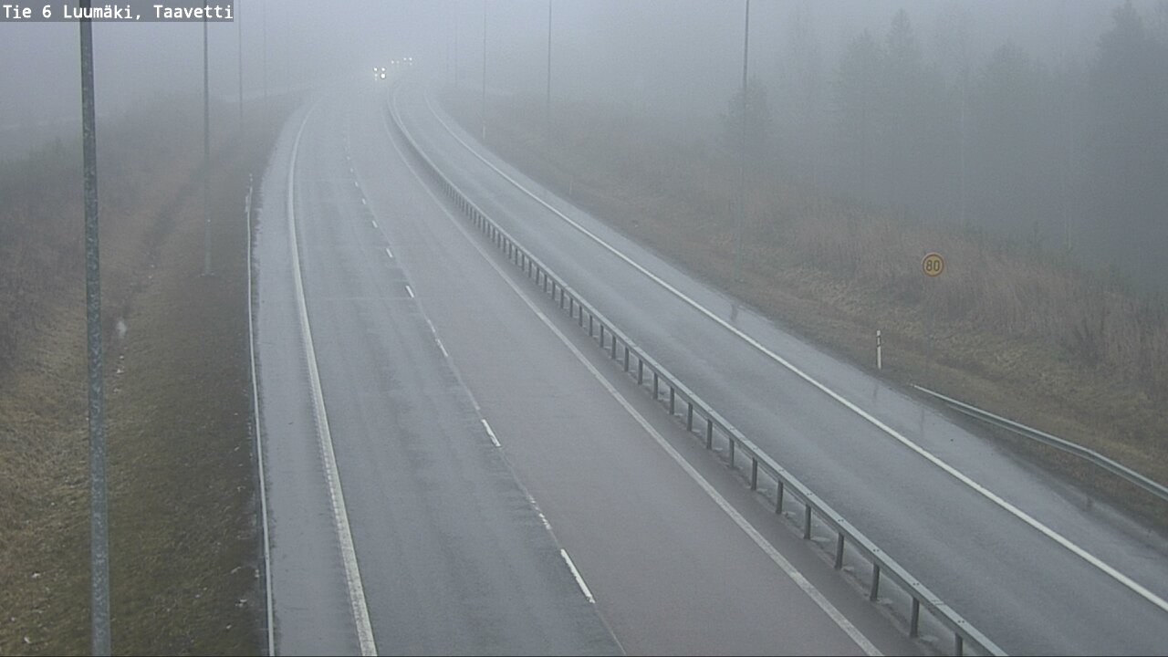 Weather Camera Image Road 6 Luumäki, Taavetti, Luumäki, Etelä-Karjala