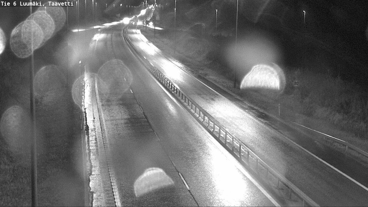 Weather Camera Image Road 6 Luumäki, Taavetti, Luumäki, Etelä-Karjala