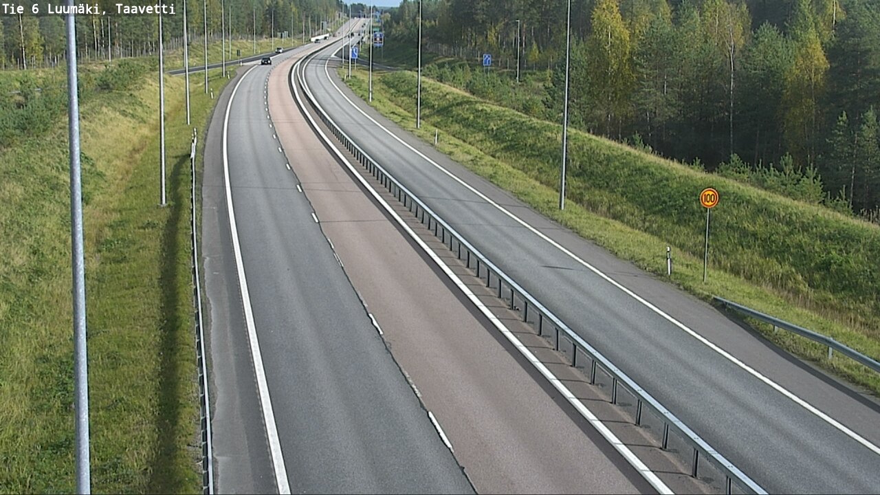 Weather Camera Image Road 6 Luumäki, Taavetti, Luumäki, Etelä-Karjala