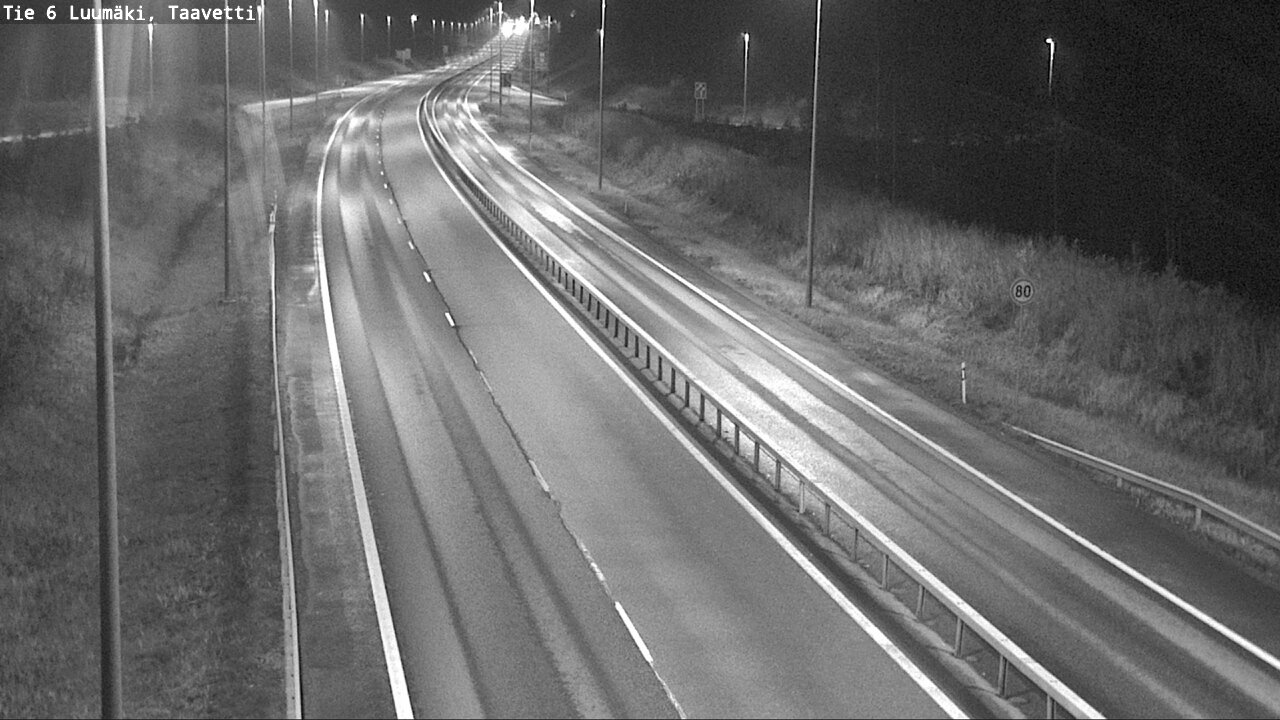 Weather Camera Image Väg 6 Luumäki, Taavetti, Luumäki, Etelä-Karjala