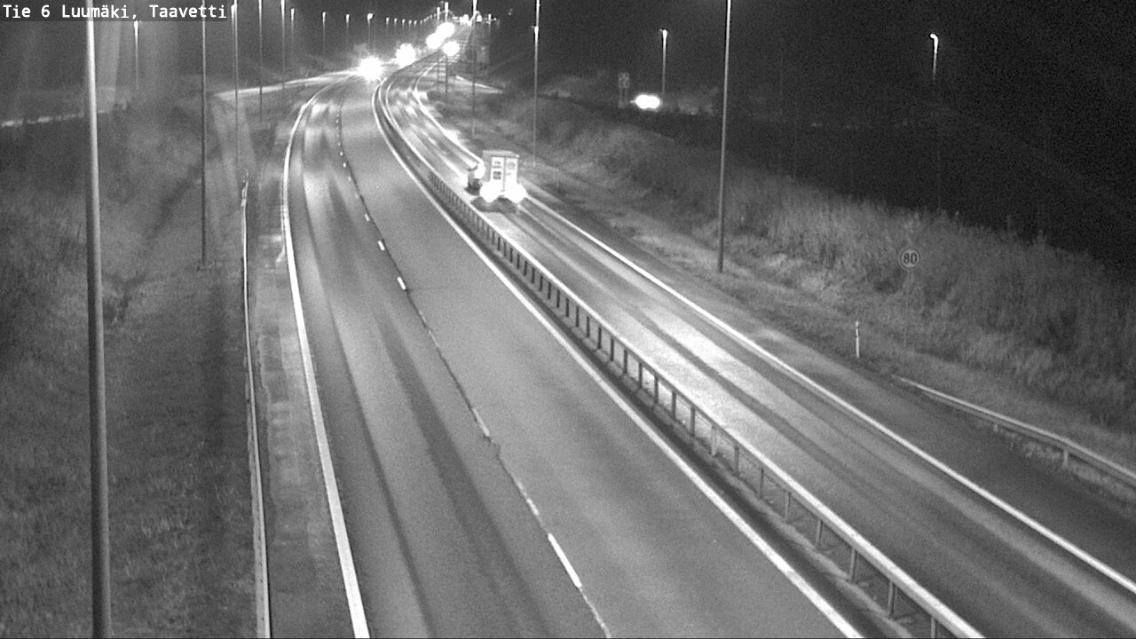 Weather Camera Image Road 6 Luumäki, Taavetti, Luumäki, Etelä-Karjala
