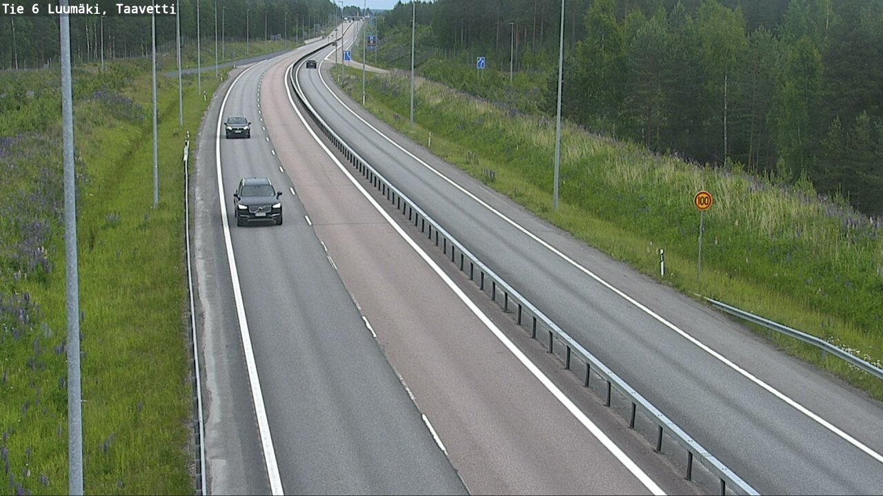 Kelikamerat Kuva Tie 6 Luumäki, Taavetti, Luumäki, Etelä-Karjala