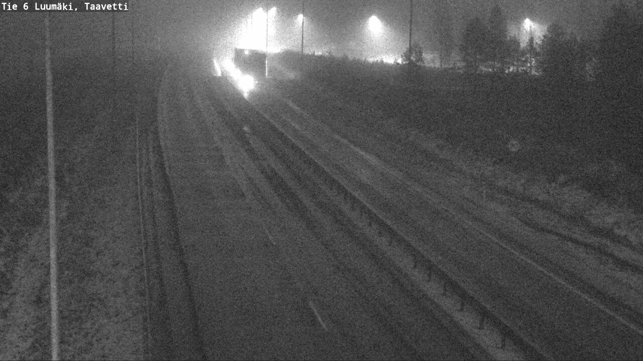 Weather Camera Image Väg 6 Luumäki, Taavetti, Luumäki, Etelä-Karjala
