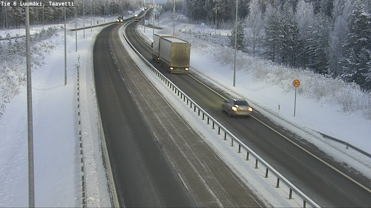 Kelikamerat Kuva Tie 6 Luumäki, Taavetti, Luumäki, Etelä-Karjala