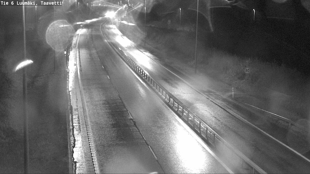 Weather Camera Image Road 6 Luumäki, Taavetti, Luumäki, Etelä-Karjala
