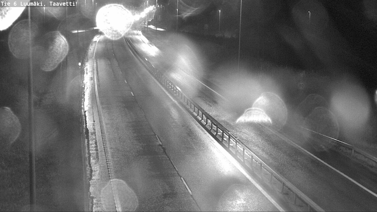 Weather Camera Image Road 6 Luumäki, Taavetti, Luumäki, Etelä-Karjala