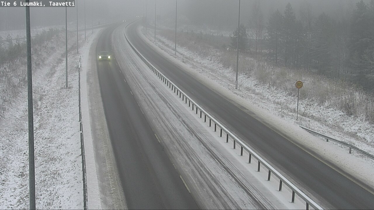 Weather Camera Image Väg 6 Luumäki, Taavetti, Luumäki, Etelä-Karjala