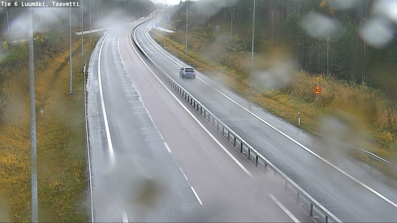Weather Camera Image Road 6 Luumäki, Taavetti, Luumäki, Etelä-Karjala