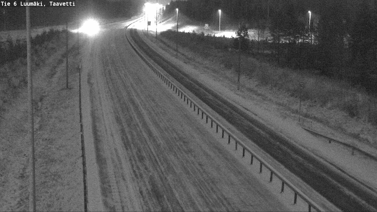 Weather Camera Image Väg 6 Luumäki, Taavetti, Luumäki, Etelä-Karjala