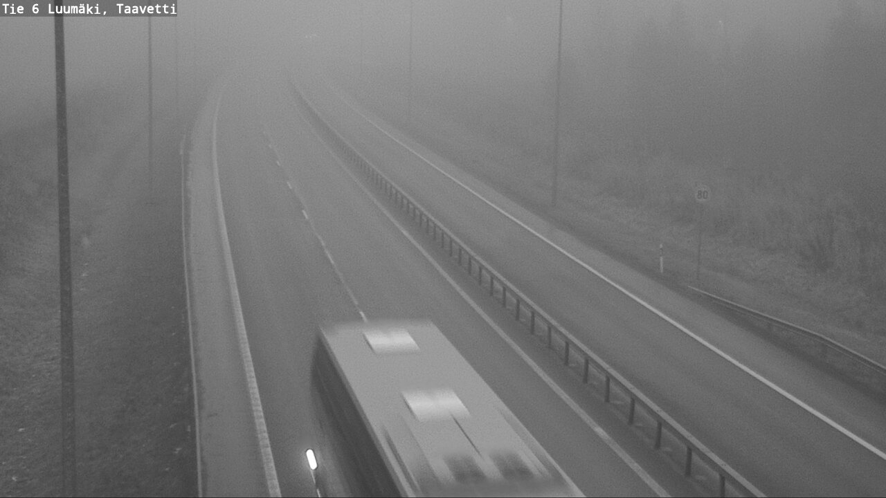 Weather Camera Image Road 6 Luumäki, Taavetti, Luumäki, Etelä-Karjala