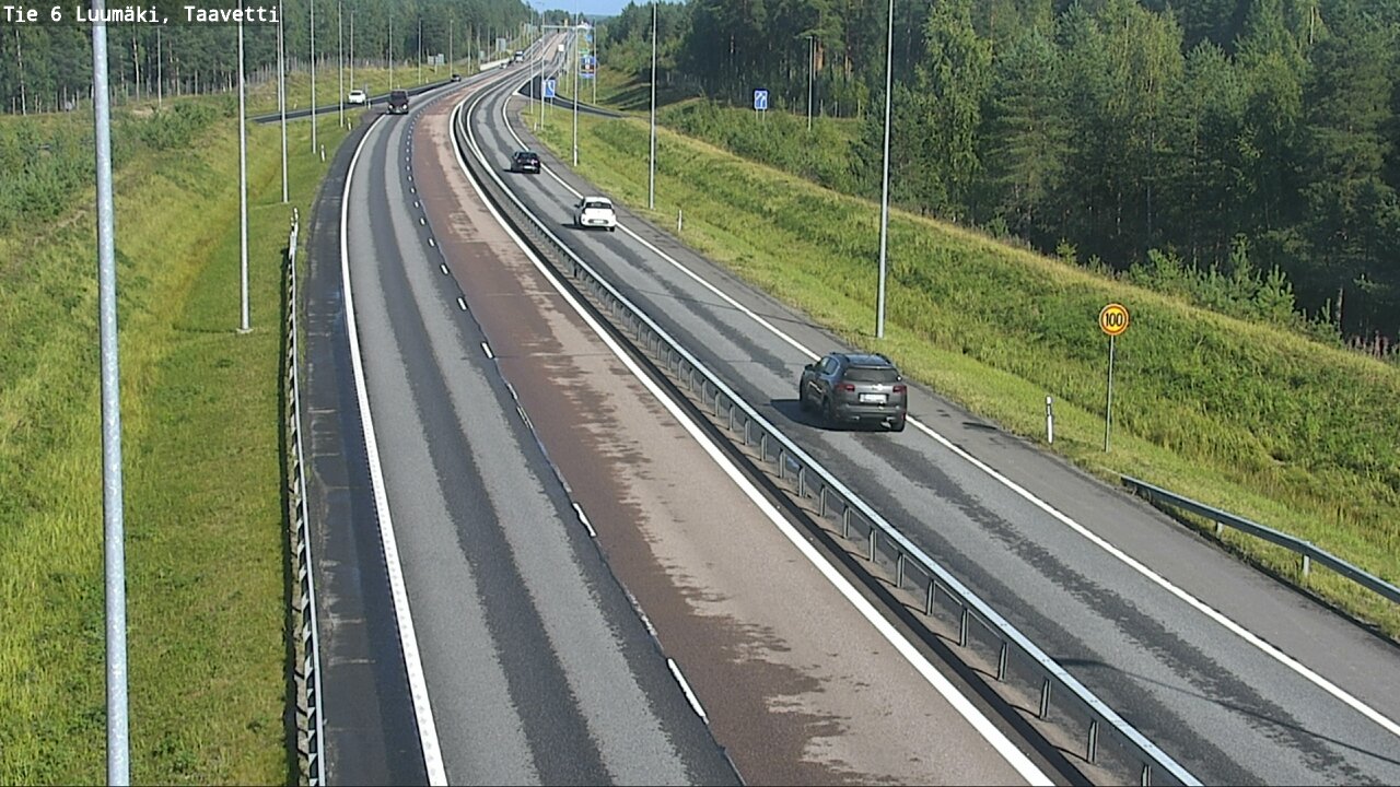 Kelikamerat Kuva Tie 6 Luumäki, Taavetti, Luumäki, Etelä-Karjala