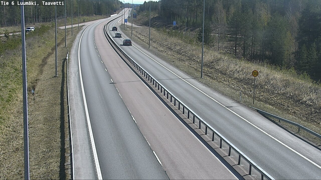 Weather Camera Image Road 6 Luumäki, Taavetti, Luumäki, Etelä-Karjala