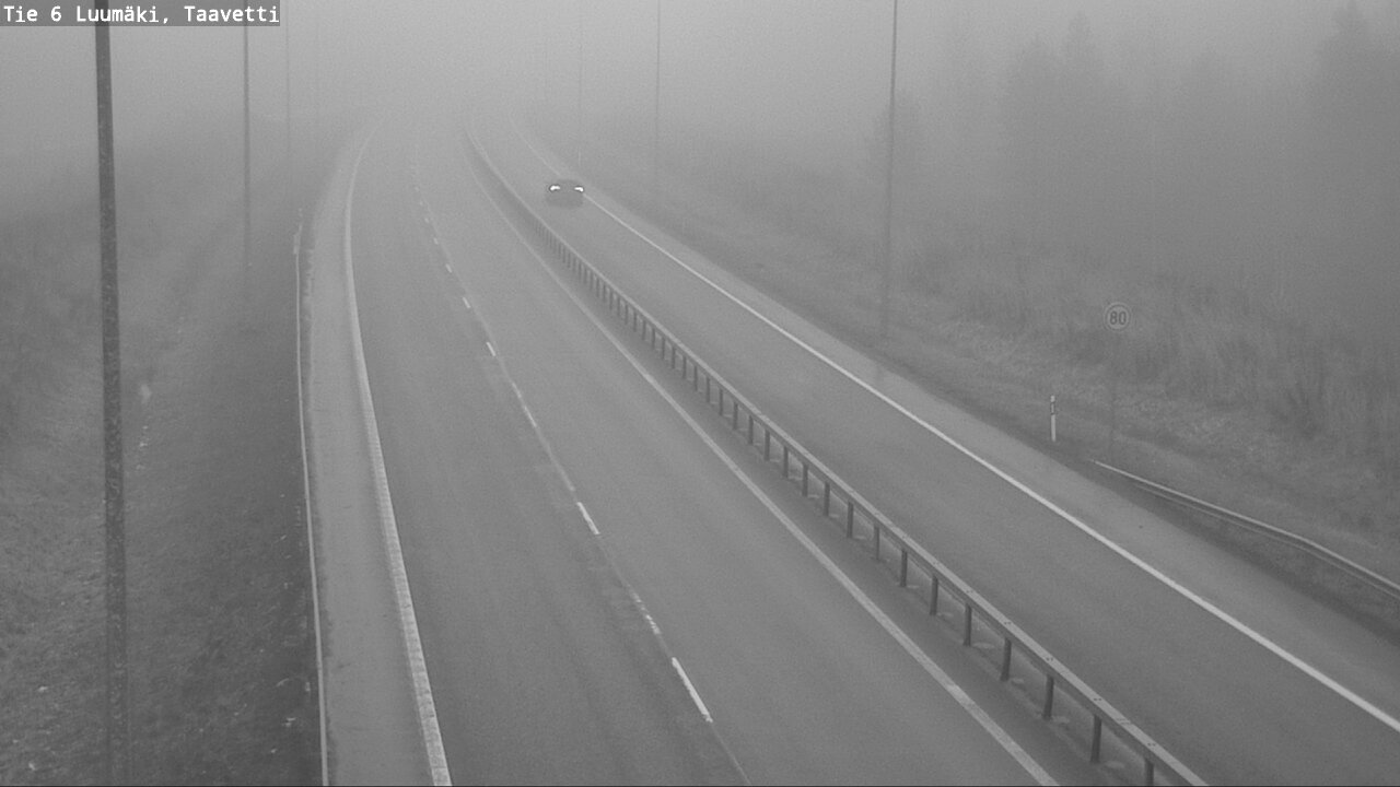 Weather Camera Image Road 6 Luumäki, Taavetti, Luumäki, Etelä-Karjala