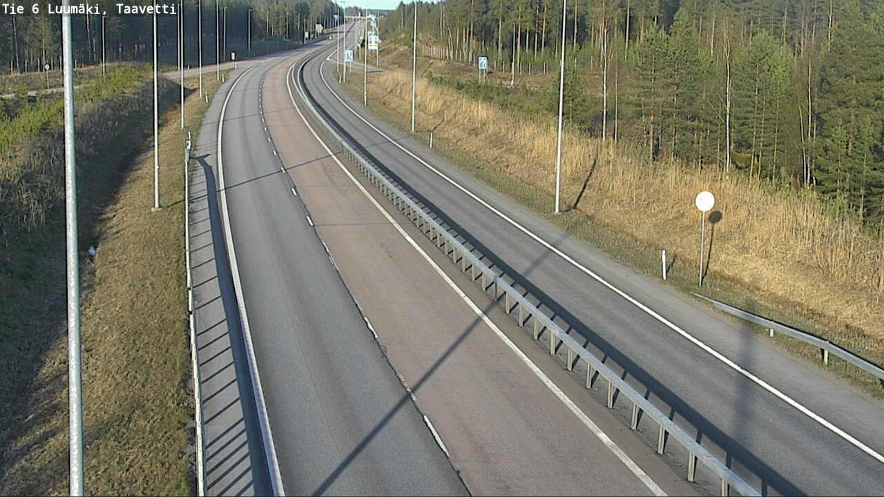 Weather Camera Image Road 6 Luumäki, Taavetti, Luumäki, Etelä-Karjala