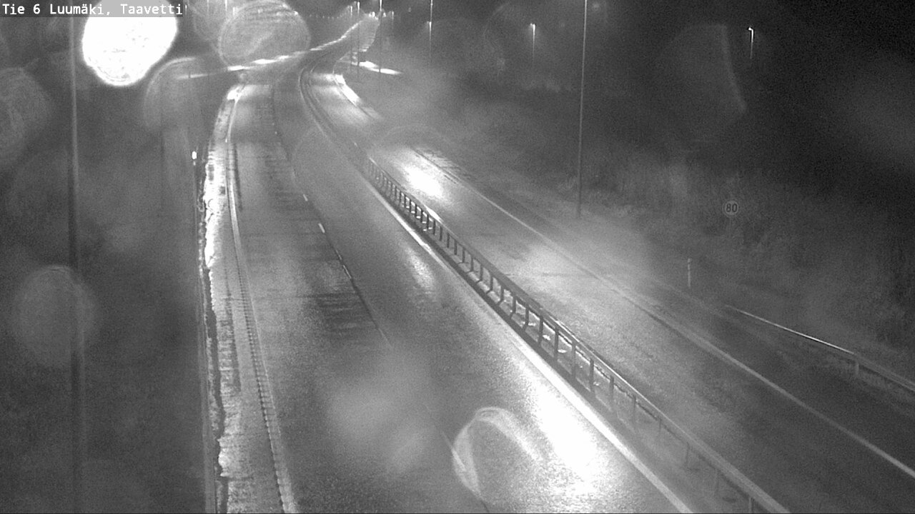 Weather Camera Image Road 6 Luumäki, Taavetti, Luumäki, Etelä-Karjala