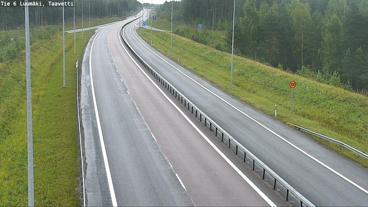 Kelikamerat Kuva Tie 6 Luumäki, Taavetti, Luumäki, Etelä-Karjala