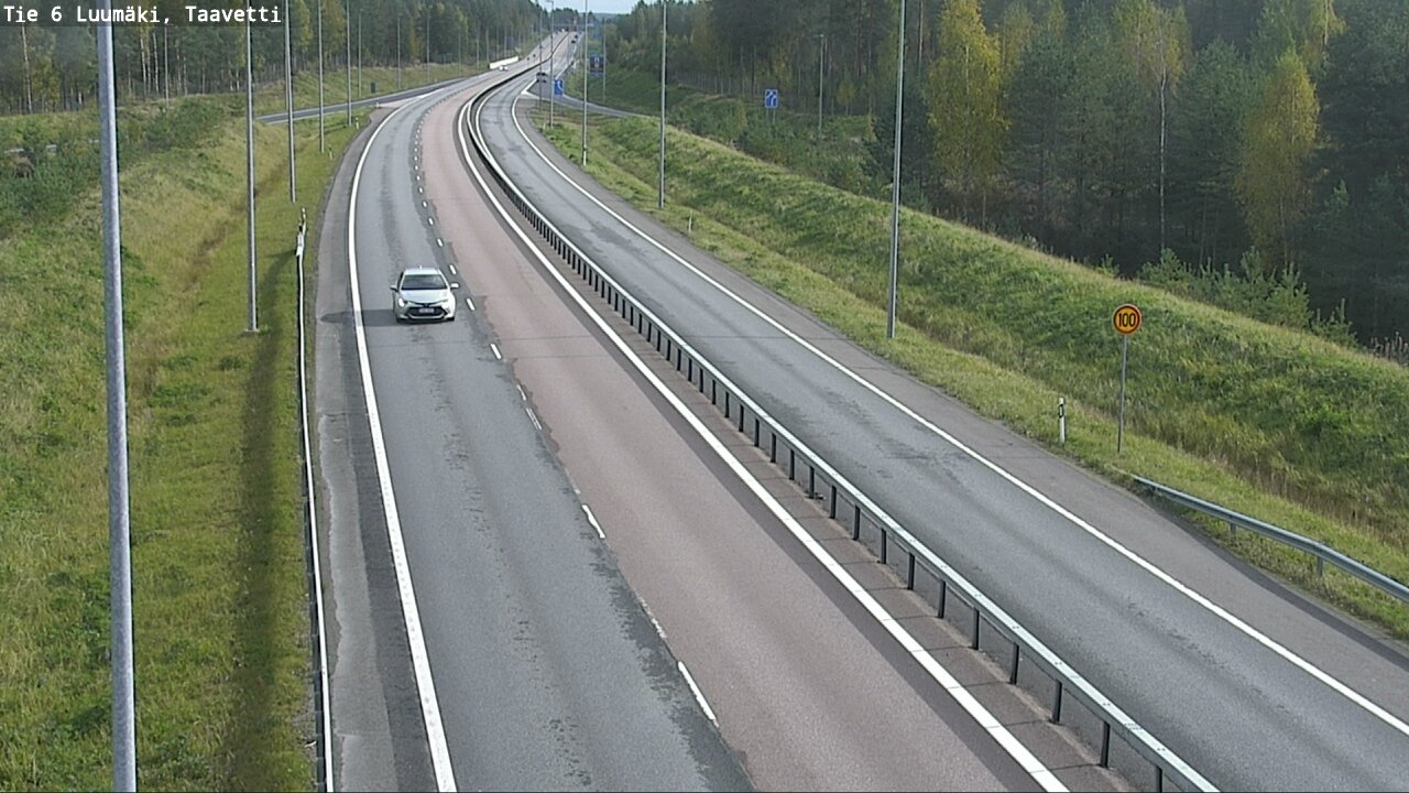 Weather Camera Image Road 6 Luumäki, Taavetti, Luumäki, Etelä-Karjala