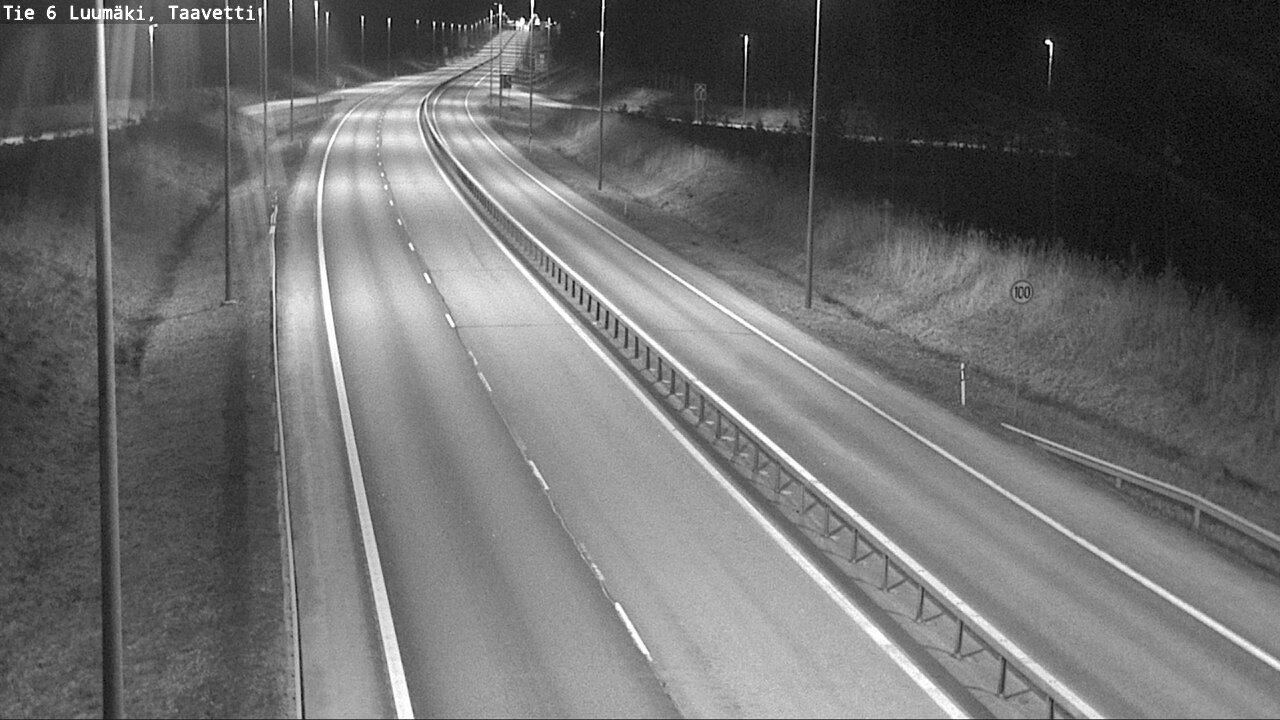 Weather Camera Image Road 6 Luumäki, Taavetti, Luumäki, Etelä-Karjala