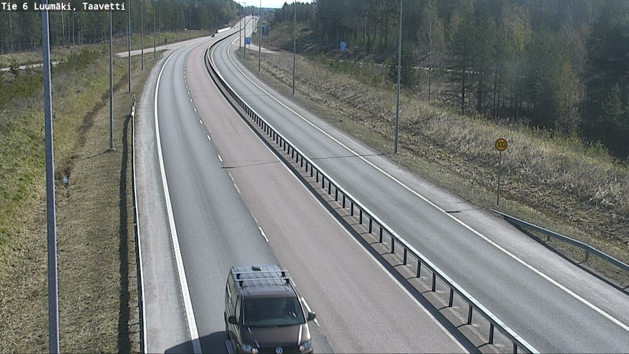 Weather Camera Image Road 6 Luumäki, Taavetti, Luumäki, Etelä-Karjala