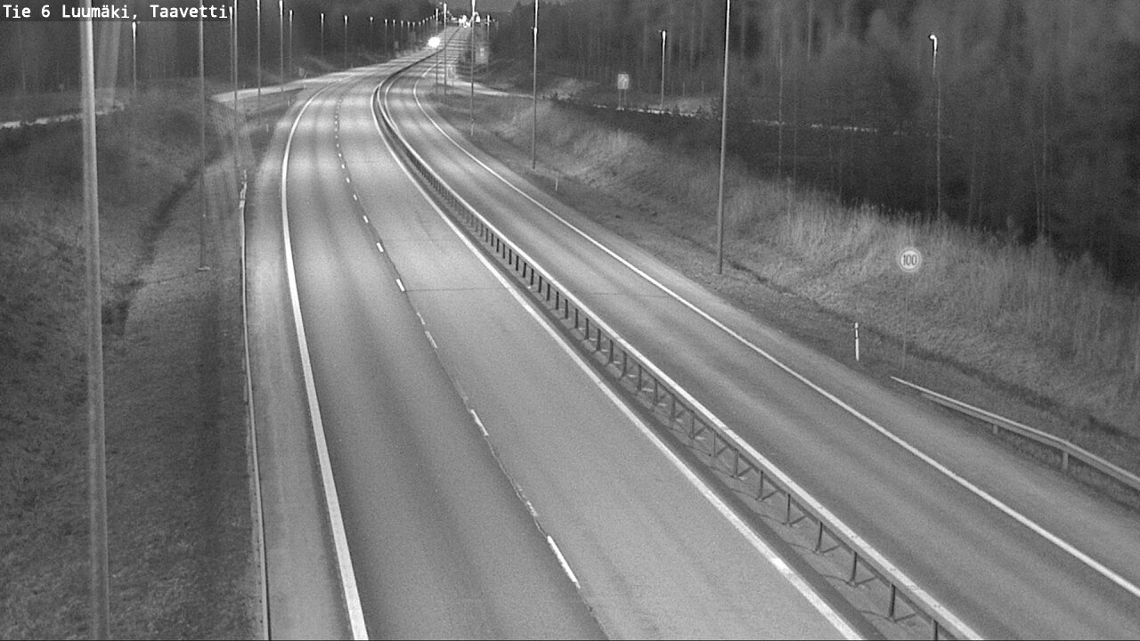 Weather Camera Image Road 6 Luumäki, Taavetti, Luumäki, Etelä-Karjala