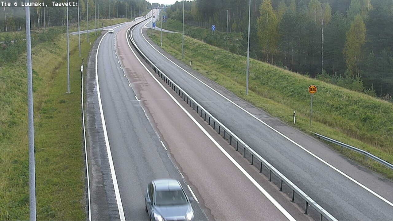 Weather Camera Image Road 6 Luumäki, Taavetti, Luumäki, Etelä-Karjala