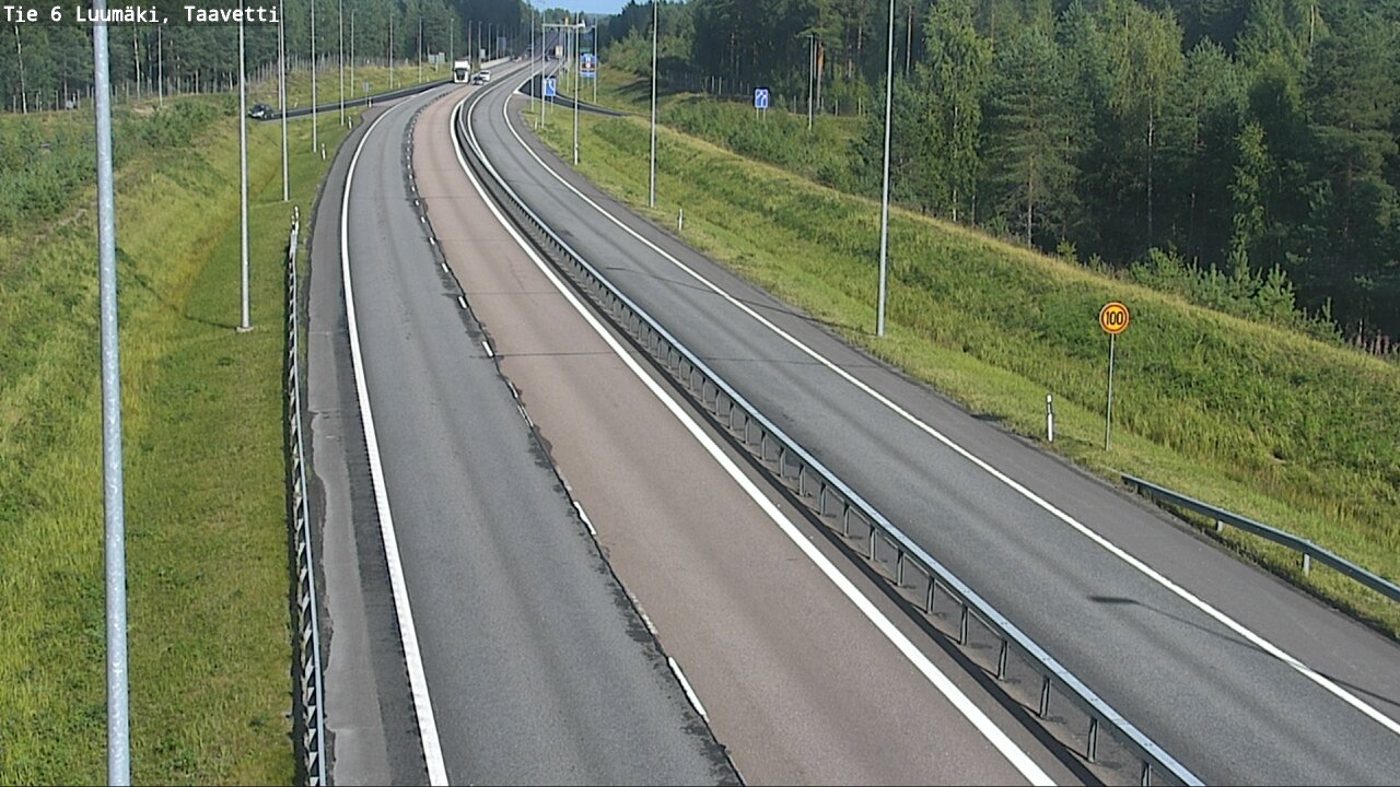 Kelikamerat Kuva Tie 6 Luumäki, Taavetti, Luumäki, Etelä-Karjala