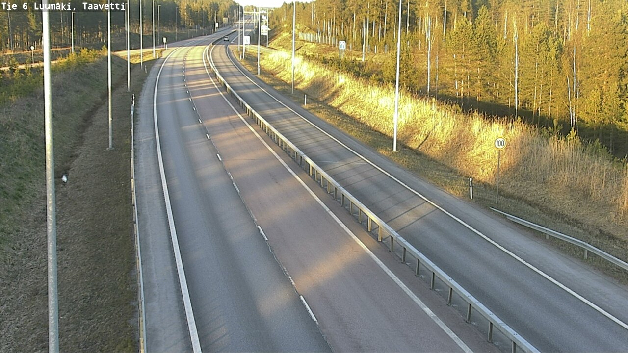 Weather Camera Image Road 6 Luumäki, Taavetti, Luumäki, Etelä-Karjala