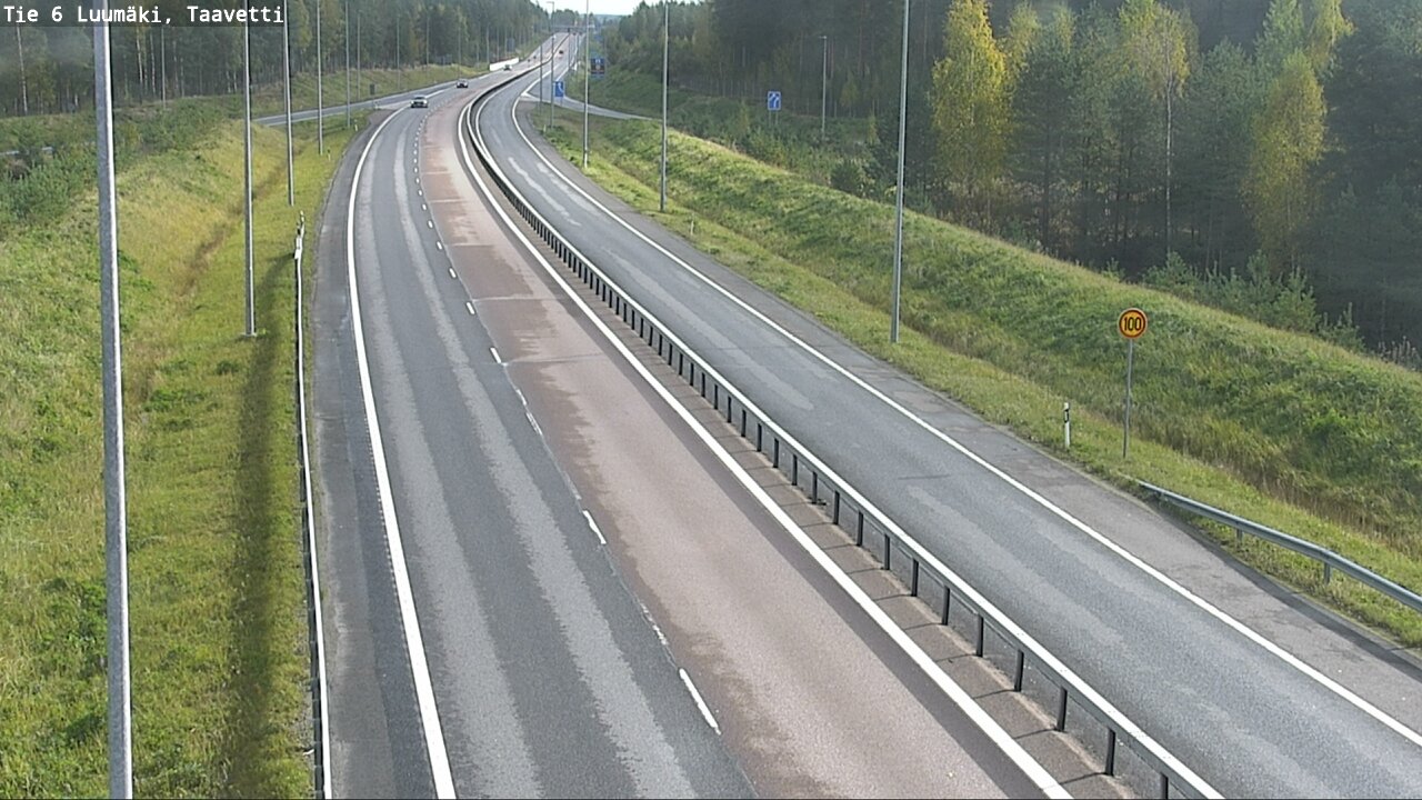 Weather Camera Image Road 6 Luumäki, Taavetti, Luumäki, Etelä-Karjala
