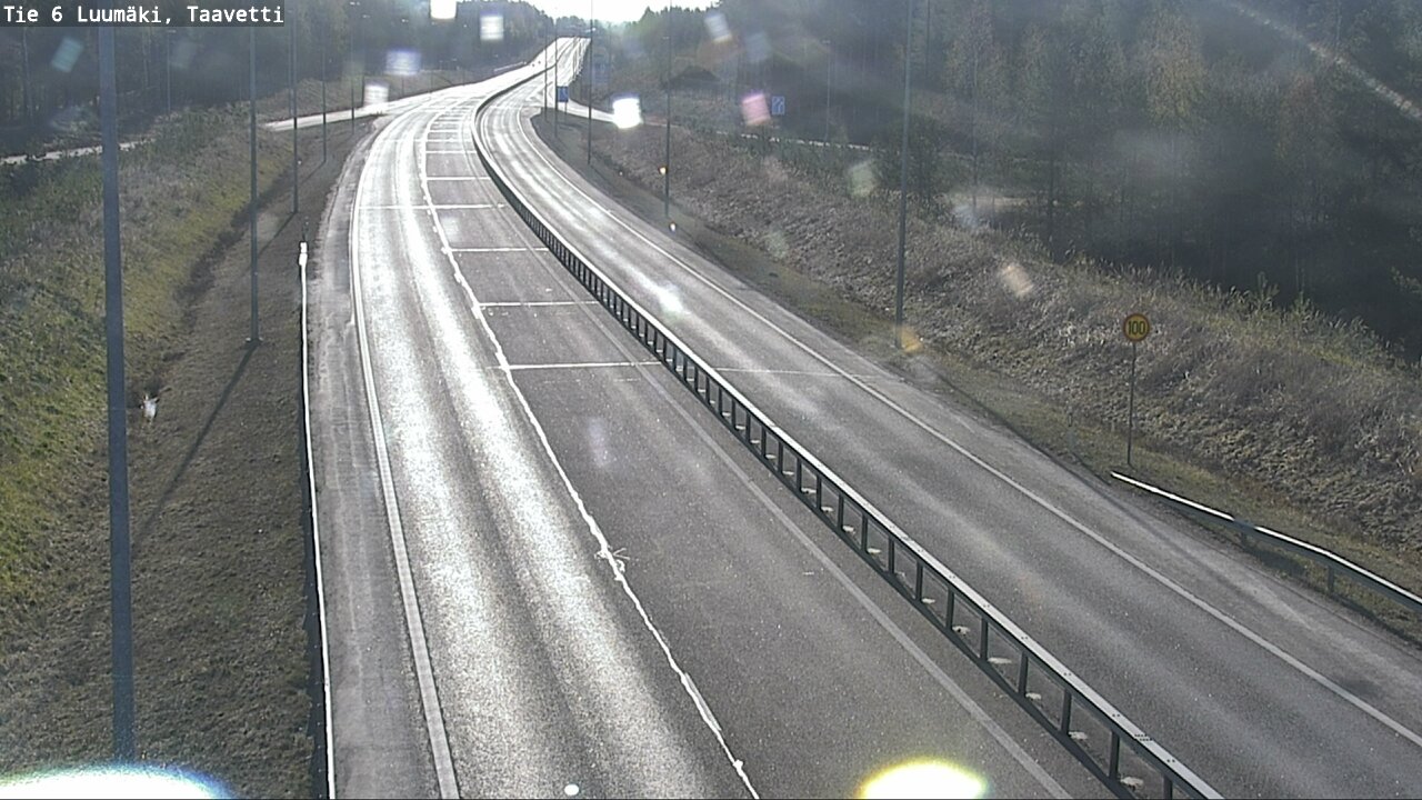Weather Camera Image Road 6 Luumäki, Taavetti, Luumäki, Etelä-Karjala