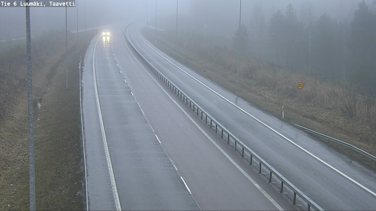 Weather Camera Image Road 6 Luumäki, Taavetti, Luumäki, Etelä-Karjala