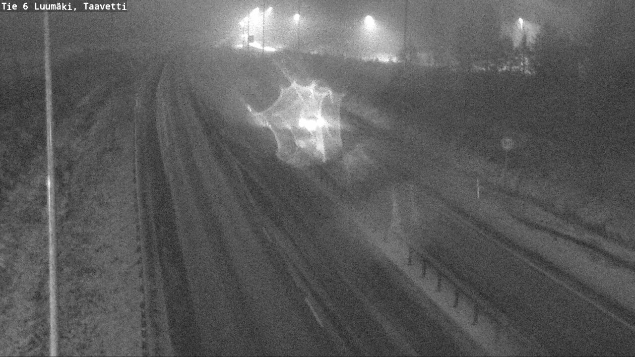 Weather Camera Image Väg 6 Luumäki, Taavetti, Luumäki, Etelä-Karjala