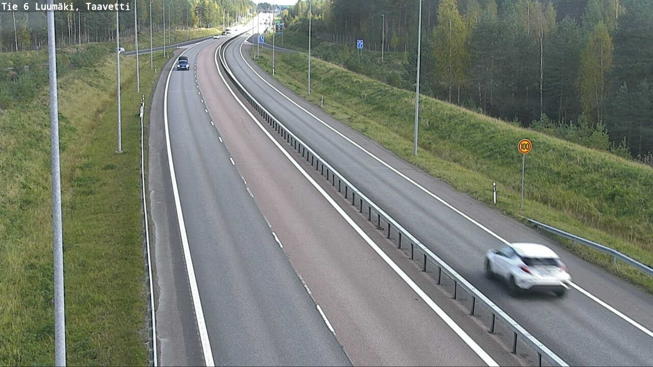 Weather Camera Image Road 6 Luumäki, Taavetti, Luumäki, Etelä-Karjala