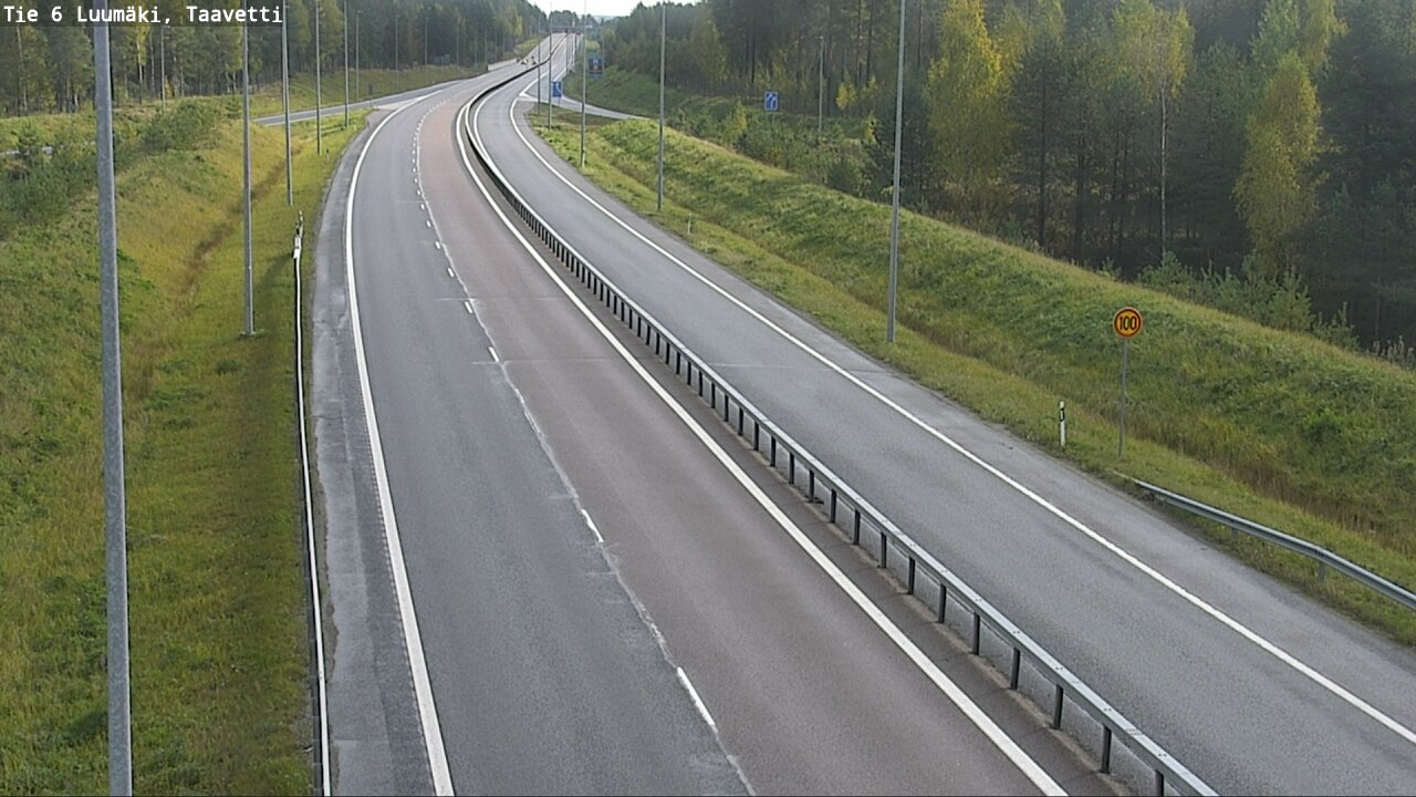 Kelikamerat Kuva Tie 6 Luumäki, Taavetti, Luumäki, Etelä-Karjala
