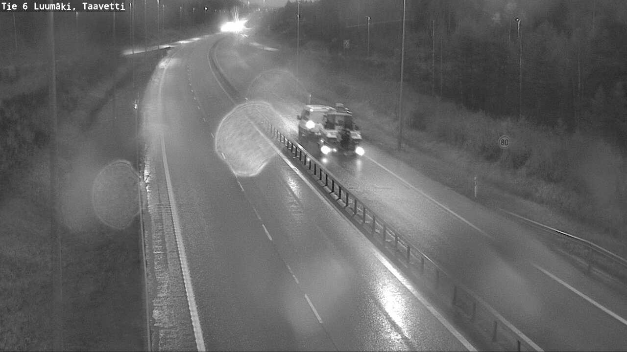 Weather Camera Image Road 6 Luumäki, Taavetti, Luumäki, Etelä-Karjala