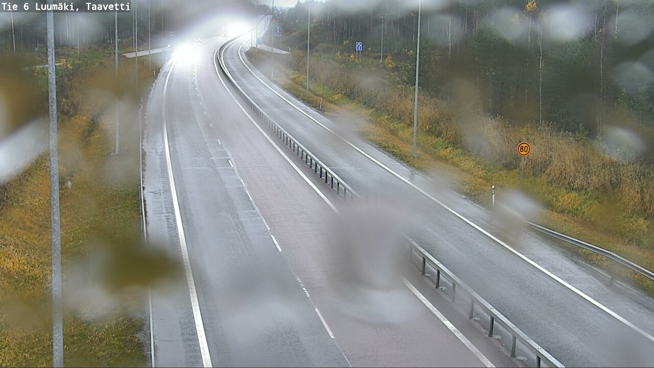 Weather Camera Image Road 6 Luumäki, Taavetti, Luumäki, Etelä-Karjala