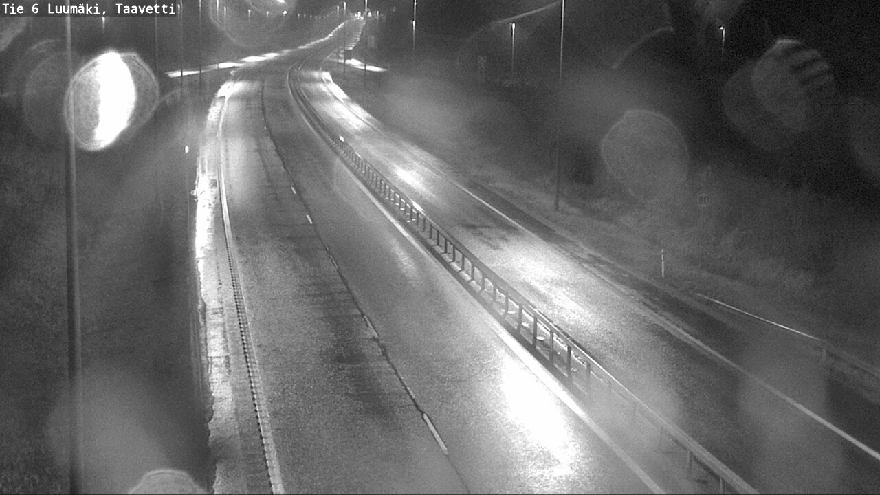 Weather Camera Image Road 6 Luumäki, Taavetti, Luumäki, Etelä-Karjala