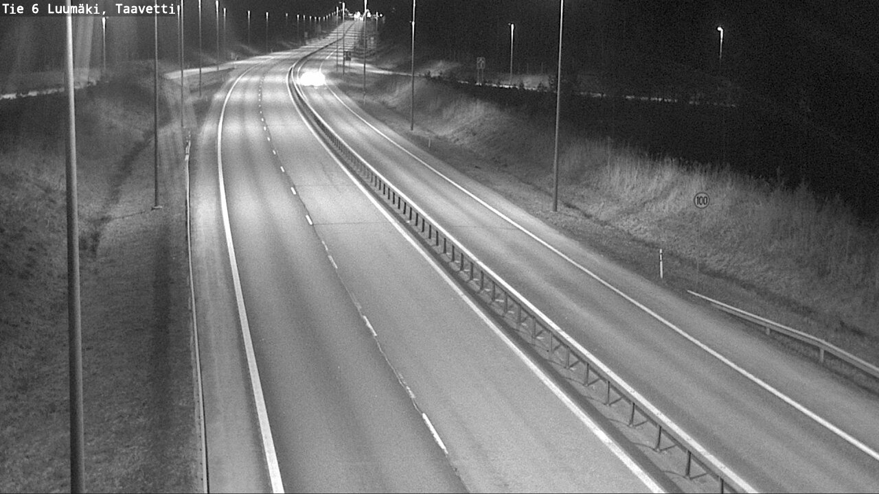 Weather Camera Image Road 6 Luumäki, Taavetti, Luumäki, Etelä-Karjala