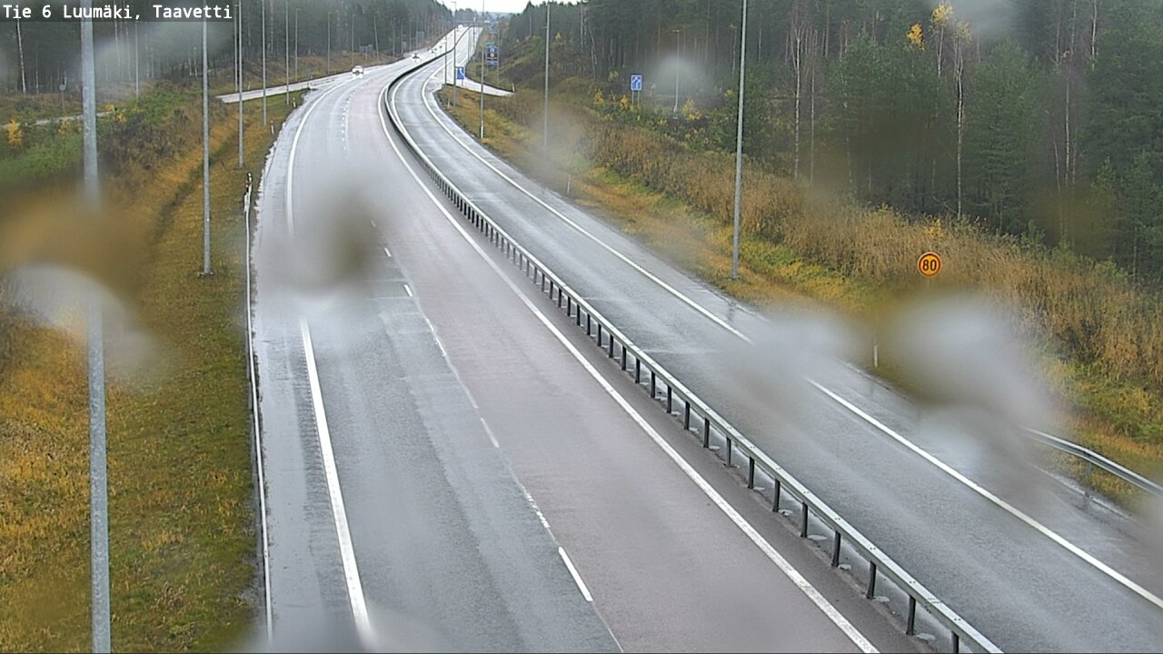 Weather Camera Image Väg 6 Luumäki, Taavetti, Luumäki, Etelä-Karjala