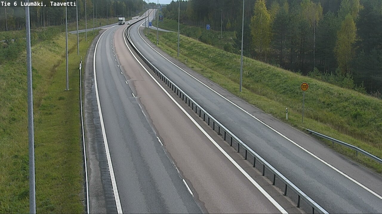 Weather Camera Image Road 6 Luumäki, Taavetti, Luumäki, Etelä-Karjala