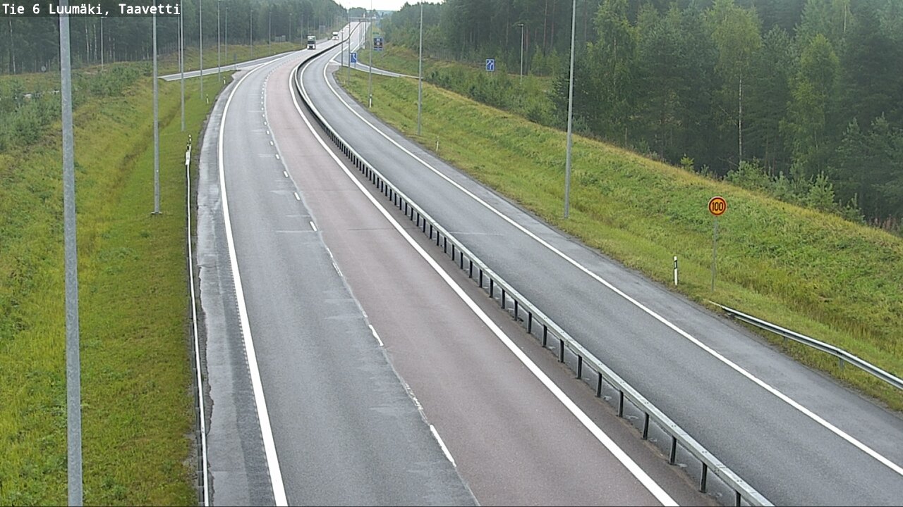 Kelikamerat Kuva Tie 6 Luumäki, Taavetti, Luumäki, Etelä-Karjala