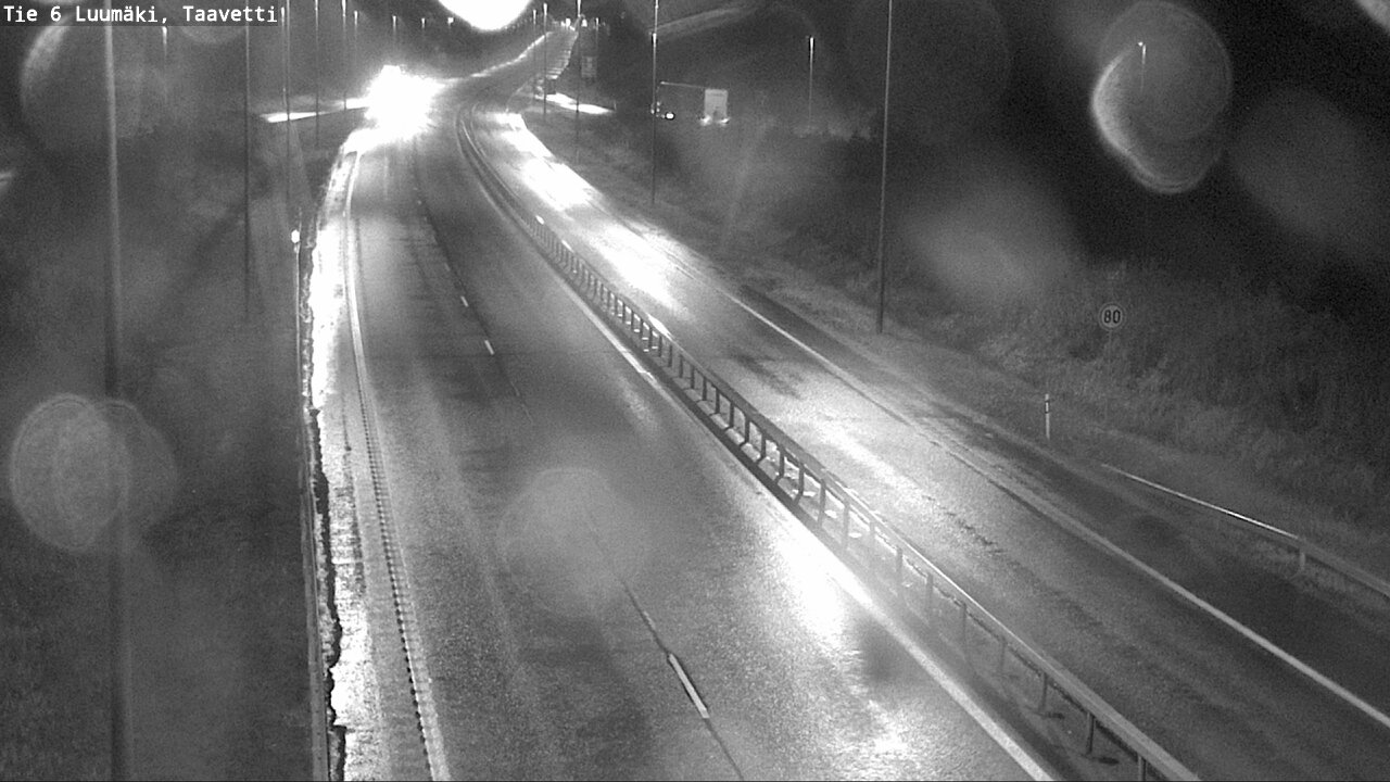 Weather Camera Image Road 6 Luumäki, Taavetti, Luumäki, Etelä-Karjala