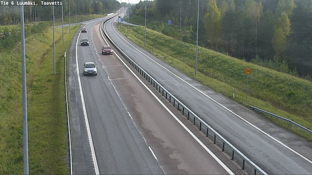 Weather Camera Image Road 6 Luumäki, Taavetti, Luumäki, Etelä-Karjala