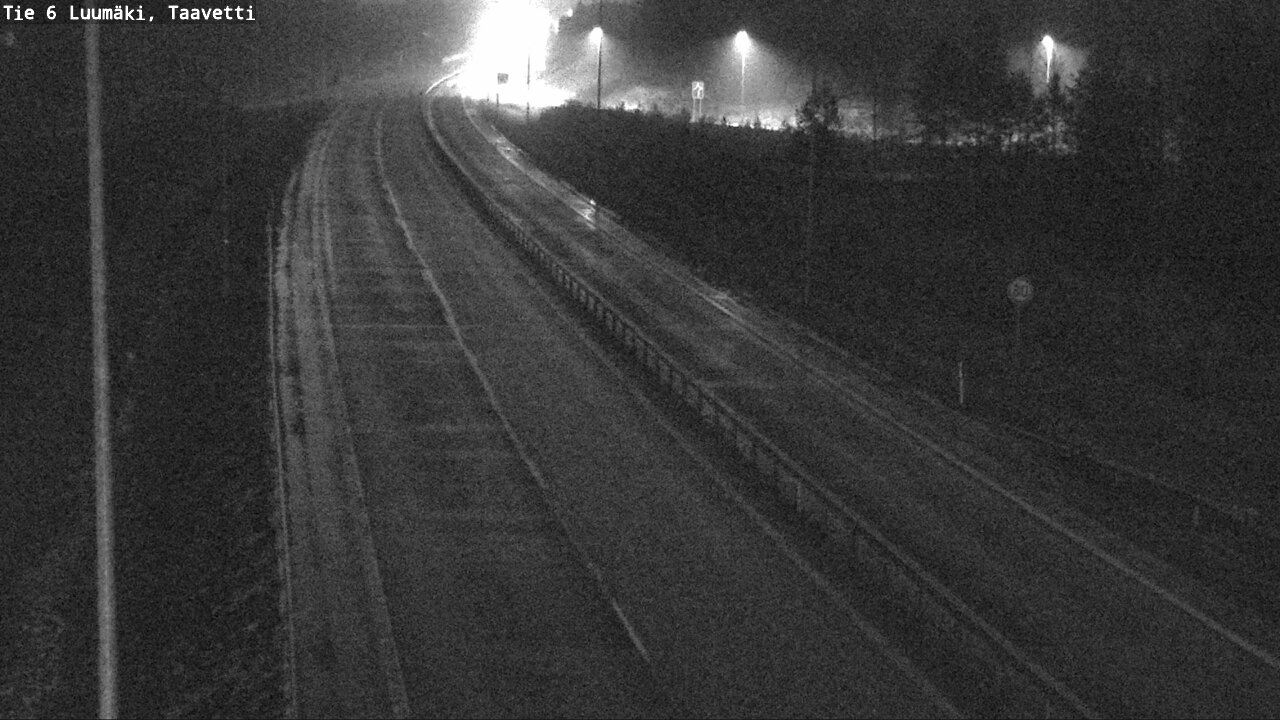 Weather Camera Image Road 6 Luumäki, Taavetti, Luumäki, Etelä-Karjala
