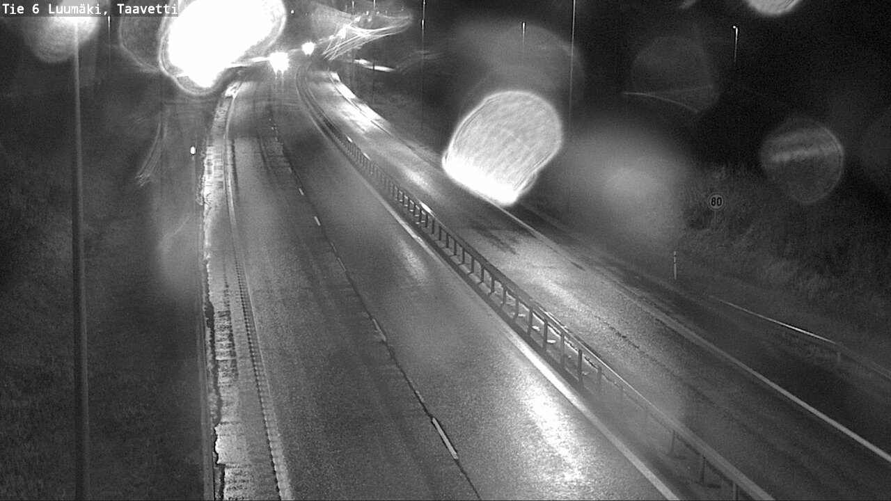 Weather Camera Image Road 6 Luumäki, Taavetti, Luumäki, Etelä-Karjala