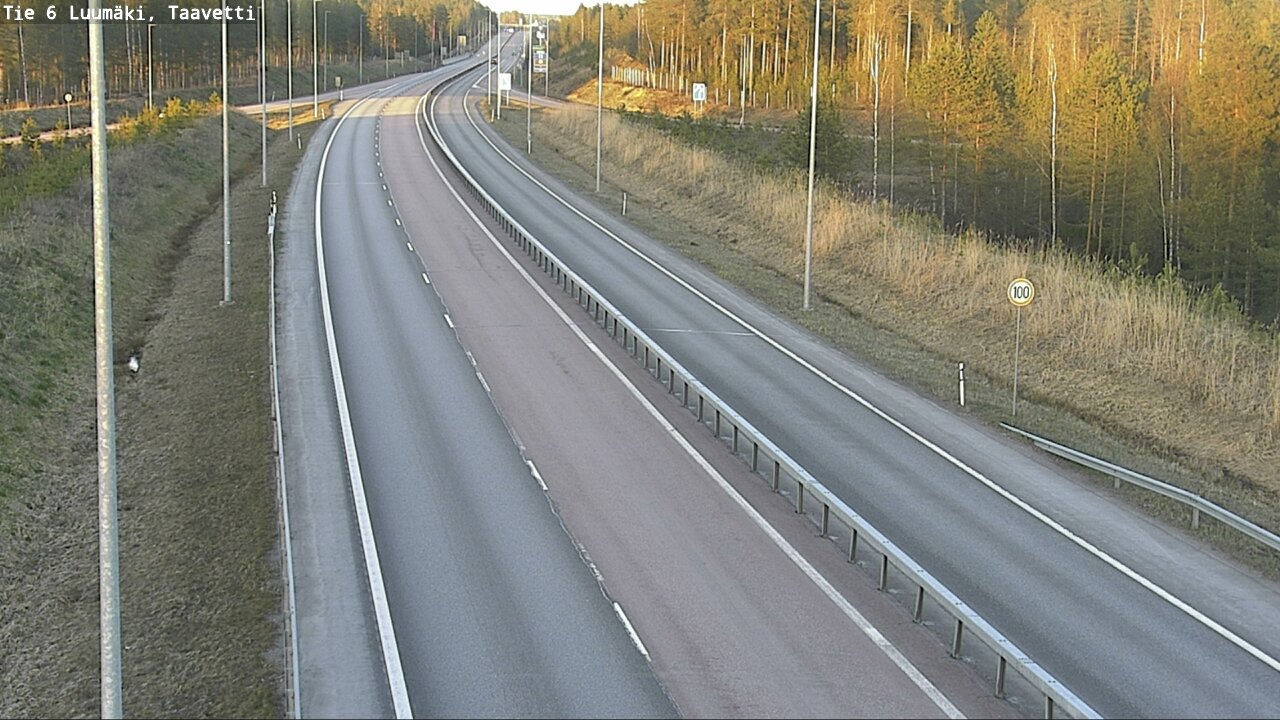 Weather Camera Image Road 6 Luumäki, Taavetti, Luumäki, Etelä-Karjala