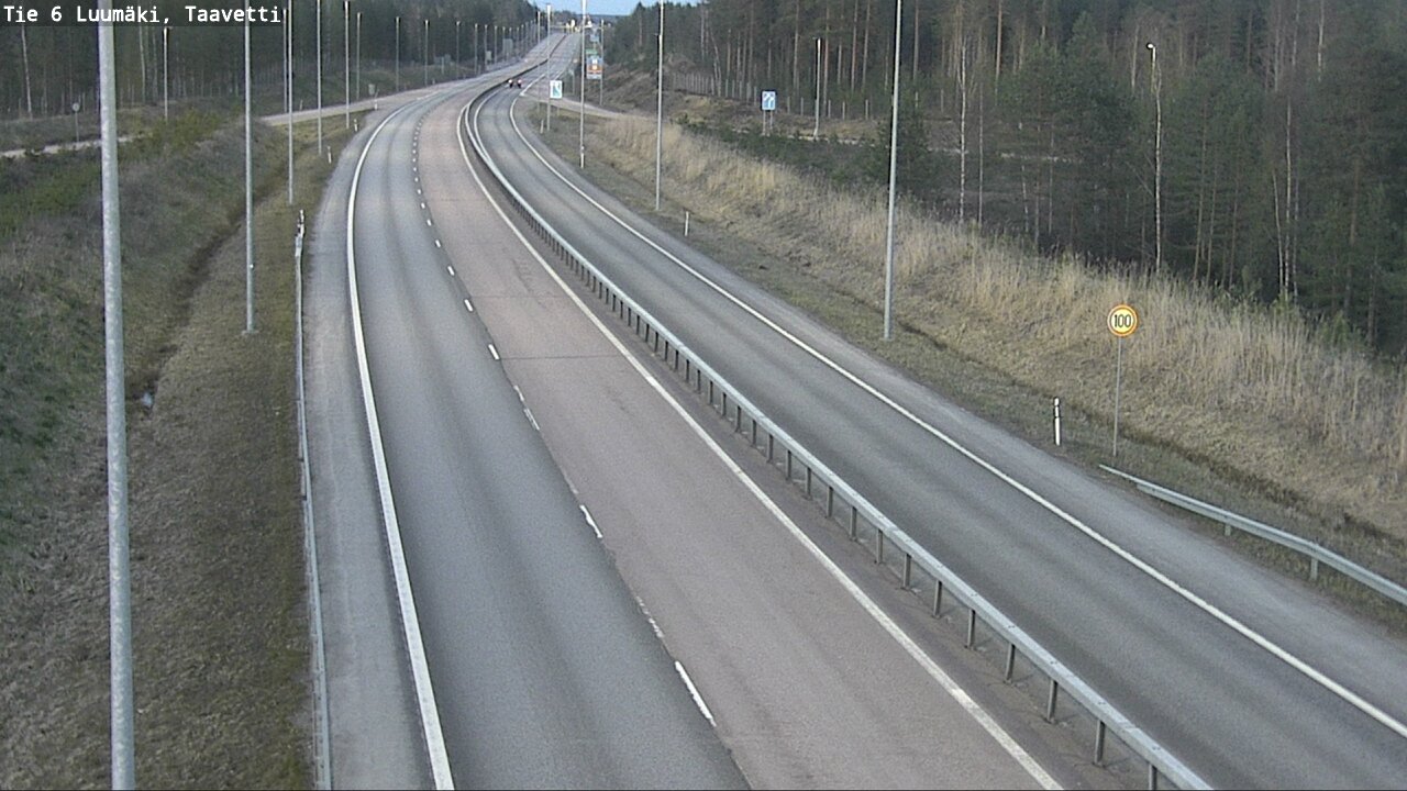 Weather Camera Image Road 6 Luumäki, Taavetti, Luumäki, Etelä-Karjala