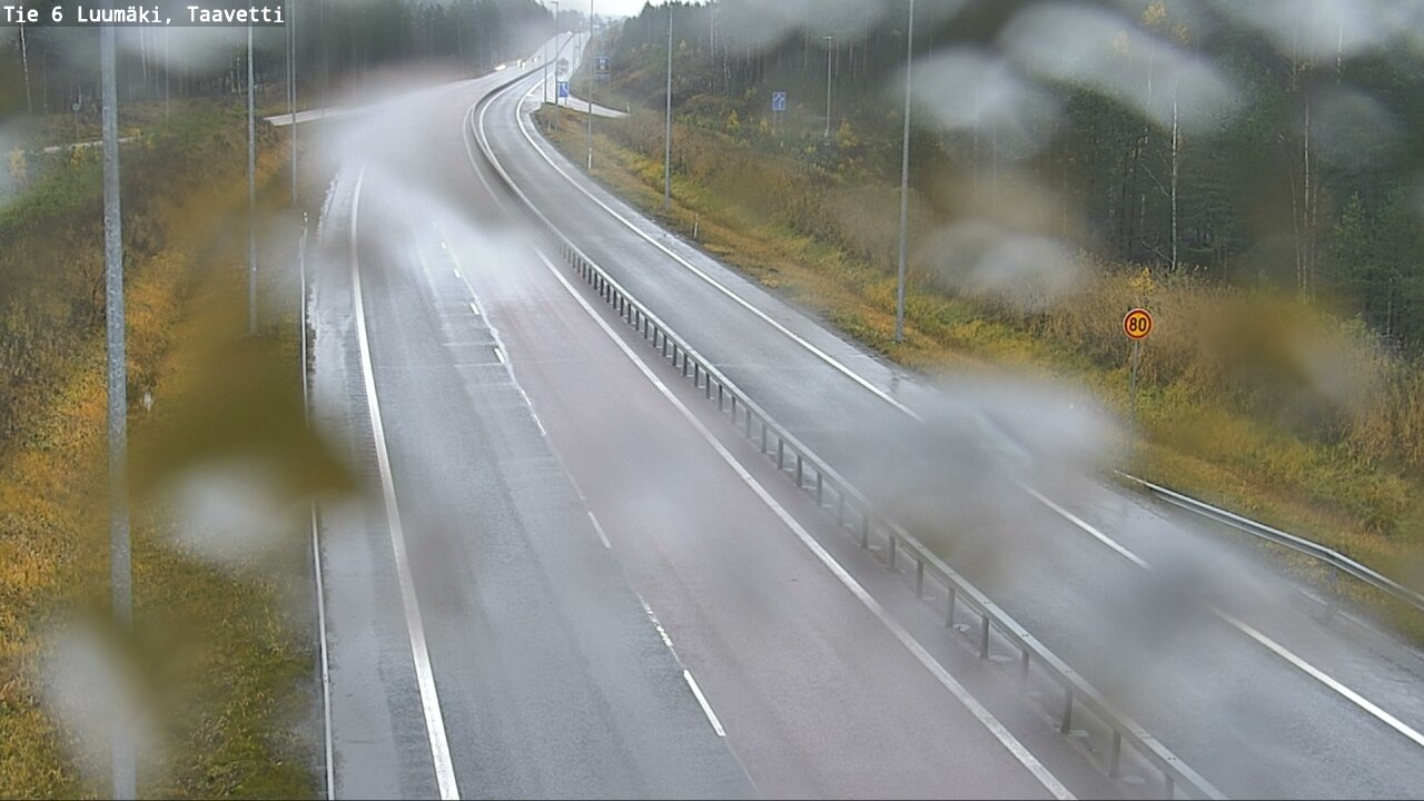 Weather Camera Image Road 6 Luumäki, Taavetti, Luumäki, Etelä-Karjala